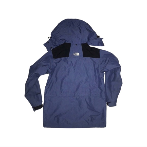 VTG The North Face Gore-Tex BLUE Mountain Guide Jacket Women M RARE - Picture 7 of 7